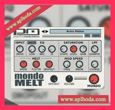 [低保真效果音调塑造插件]Psychic Modulation MondoMelt v1.0 [WiN, MacOSX]（12Mb）