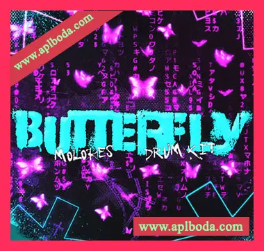 [嘻哈陷阱鼓组采样FL混音预置]Molores BUTTERFLY Drum Kit（16Mb）