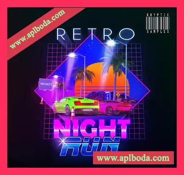 [Retro怀旧素材]Kryptic Samples Retro Night Run [WAV, MiDi]（720Mb）