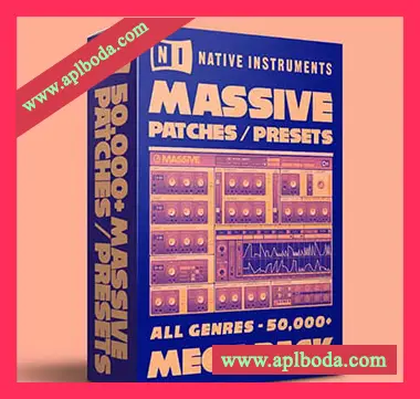 [Massive预置电子乐]Samples Depot 50,000+ NI Massive Presets Bundle（235Mb）