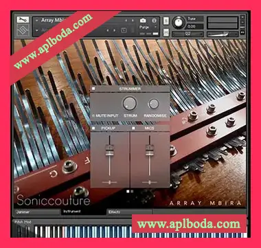 [拇指钢琴音源]Soniccouture Array Mbira v1.1.0 [KONTAKT]（4.19Gb）