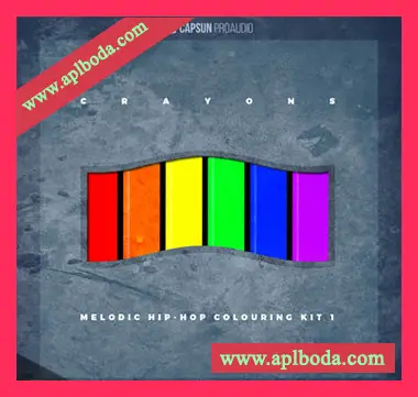 [RAP嘻哈说唱采样]Capsun ProAudio Crayons Melodic Hip Hop Colouring Kit [WAV]（231Mb）