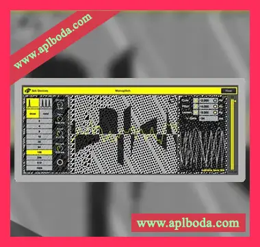 [Max for Live]Szk! Devices M4L szk.MONOGLITCH  Glitch generator  Draw your waveform and play it like oscillator（1Mb）