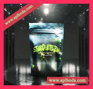 [嘻哈陷阱鼓组素材混音预置]Stardustszn Official Drumkit DELUXE [WAV, MiDi]（182Mb）