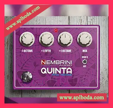 [吉他乐器变调效果器插件]Nembrini Audio NA Quinta v1.0.3 [WiN]（14Mb）