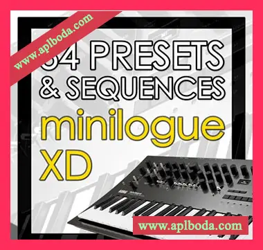 [Minilogue XD预置电子乐]64 Minilogue XD Presets + Sequences by Bobeats（124Kb）