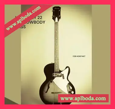 [60年代贝斯采样音源]PastToFutureReverbs Harmony 22 Hollow Body Bass [WAV, KONTAKT]（34Mb）
