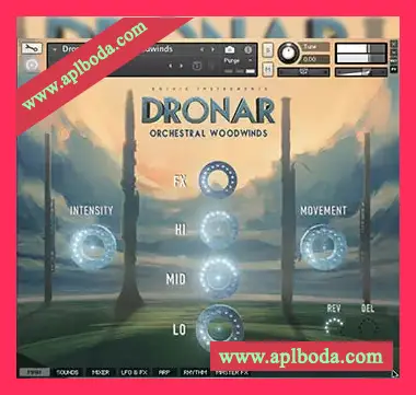[电影氛围管弦乐木管音源]Gothic Instruments DRONAR Orchestral Woodwinds [KONTAKT]（7.8Gb）