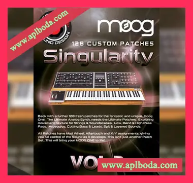 [Moog One预置电子乐]GeoSynths Singularity Vol.2 for Moog One（3Mb）