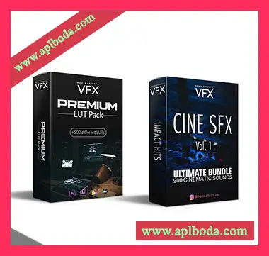 [影视音效FX采样]Movie Effects VFX CINE SFX Vol.1 Ultimate Bundle & Premium LUT Pack [WAV]（760Mb）
