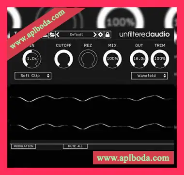 [低通滤波器-多模失真效果器]Plugin Alliance Unfiltered Audio Indent 1 v1.0.0 [MacOSX]（57Mb）