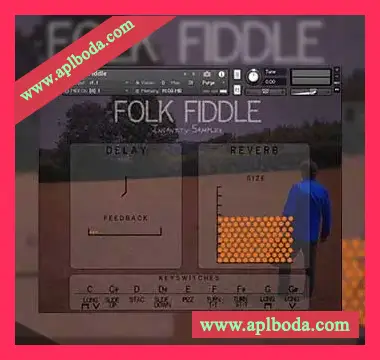 [民族布鲁斯小提琴采样音源]Insanity Samples Folk Fiddle [KONTAKT, WAV]（564Mb）