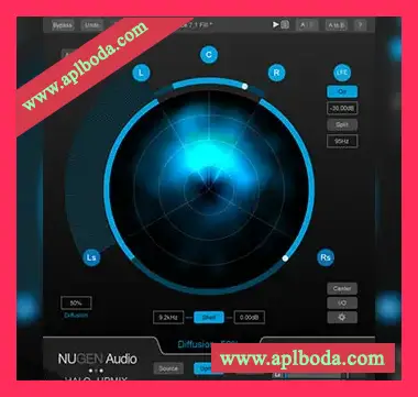 [影视舞台环绕声混音控制工具]NuGen Audio Halo Upmix v1.7.1.5 UNLOCKED [WiN]（7Mb）