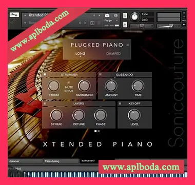 [扩展钢琴技巧音源]Soniccouture Extended Piano v1.1.0 [KONTAKT]（3.32Gb）