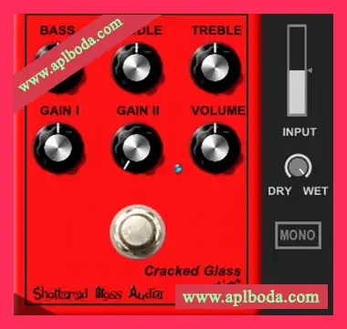 [盒装放大器踏板增益插件]Shattered Glass Audio Mini Glass v1.0.2 [WiN]（3Mb）
