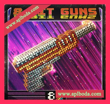 [8Bit枪声音效FX采样]8UP 8-Bit Guns [WAV]（3Mb）