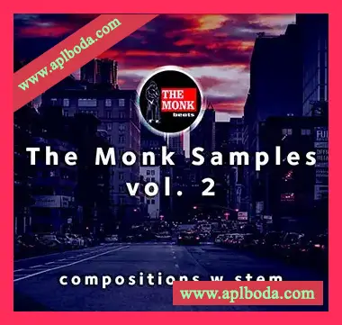 [RnB陷阱采样]The Monk Beats The Monk Samples Vol.2 (compositions w stems) [WAV]（604Mb）