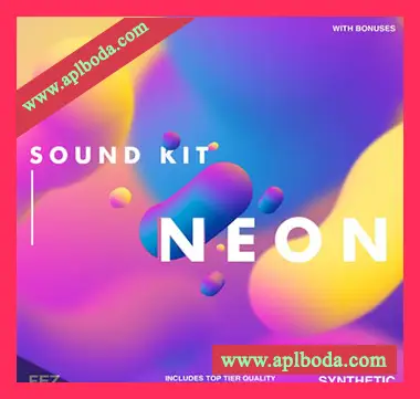 [流行嘻哈素材Serum预置]Synthetic Neon Pop Sound Kit [SERUM EDITION] [WAV, MiDi]（631Mb）
