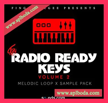 [嘻哈陷阱钢琴采样]Fingaz McGee Radio Ready Keys Volume 2 [WAV]（38Mb）
