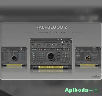 [影视氛围合成器综合乐器音源]Insanity Samples HALFBLOOD 2 v1.5.0 [KONTAKT]（3.65Gb）