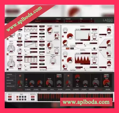 [合成器插件]Waldorf Music Largo2 v1.0.0 [WiN]（35Mb）