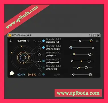 [Max for Live]Suzuki Kentaro LFO-Cluster v6.2 + v6.3（10Mb）