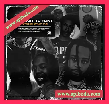 [嘻哈说唱鼓组采样]Polo Boy Shawty Detroit To Flint (Drum Kit) [WAV]（75Mb）
