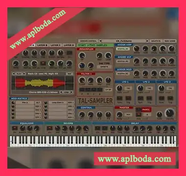 [采样合成器]Togu Audio Line TAL-Sampler v4.6.9 [WiN]（1.36Gb）