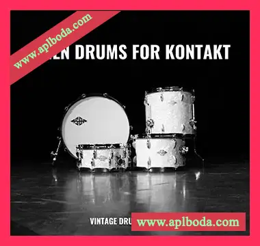 [鼓组LOOP音源]Vintage Drum Samples Amen Drums [KONTAKT]（222Mb）