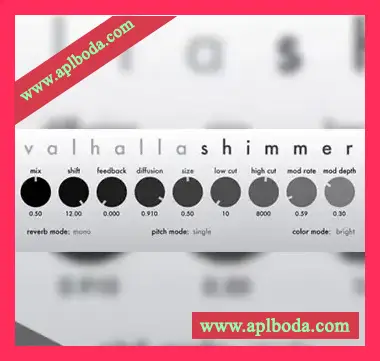 [算法混响插件]Valhalla DSP Valhalla Shimmer v1.2.2.2 [WiN]（3Mb）
