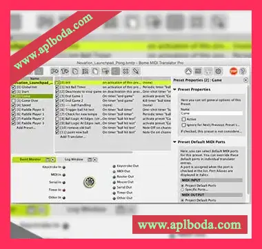 Bome Software MIDI Translator Pro v1.8.2 Build 853 [MacOSX]（36Mb）