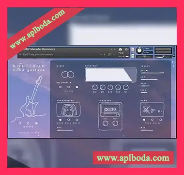 [情绪化现代氛围吉他音源]Naroth Audio Mood Guitars [KONTAKT]（568Mb）