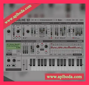 [单声道低音合成器插件]Togu Audio Line TAL-BassLine-101 v3.9.3 [WiN]（6Mb）