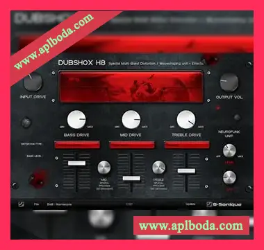 [贝斯特殊VST效果]G-Sonique DUBSHOX Multi-Band Distortion X86 [WiN]（4Mb）