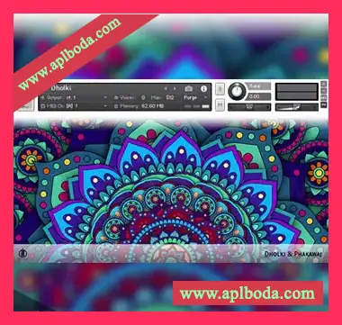 [印度民族打击乐器多尔吉-帕卡瓦甲鼓音源]Alex Pfeffer Indian Drums Vol.1 Dholki and Pakhawaj [KONTAKT]（182Mb）