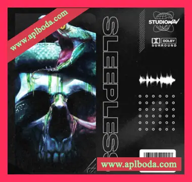 [嘻哈陷阱MiDi素材]StudioWAV Sleepless MIDI Loops（890Kb）