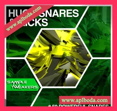 [电子舞曲高科技浩室军鼓底鼓采样]Sample Tweakers Huge Snares and Kicks [WAV]（53Mb）
