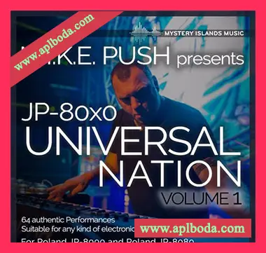 [JP8000-JP8080预置迷幻舞曲]M.I.K.E. Push Presets JP-80×0 Universal Nation Vol.1（4Kb）