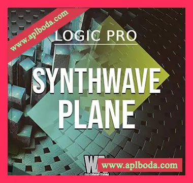 [合成波浩室素材Serum预置Logic工程模板]WA Production Synthwave Plane v2 [WAV, MiDi]（98Mb）