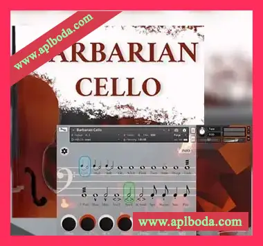 [大提琴音源]David Forner Barbarian Cello v1.2 [KONTAKT]（8.87Gb）