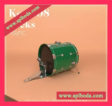 [嘻哈说唱808底鼓采样]Async Key 808 Kicks [WAV]（11Mb）