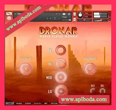 [世界长笛音源-中国笛子-爱尔兰哨笛-陶笛-排箫]Gothic Instruments Dronar World Flutes Module [KONTAKT]（5.88Gb）