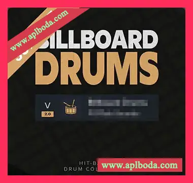 [流行摇滚金属鼓组素材]POPlab Sounds Billboard Drums 2.0 [多格式]（391Mb）