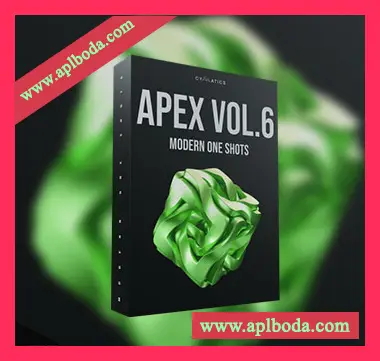 [嘻哈陷阱RnB采样]Cymatics Apex Vol.6 Modern One Shots [WAV]（24Mb）