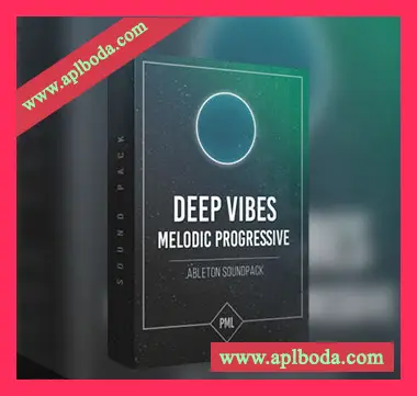 [前卫浩室素材Ableton工程模板]Production Music Live Deep Vibes Progressive House Pack [WAV, MiDi]（438Mb）