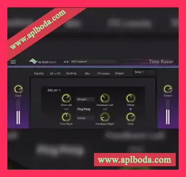 [创造性多功能双延迟插件]Be Good Audio Time Razor v1.0.1 Regged [WiN]（3Mb）