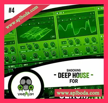 [深邃浩室采样Serum预置]Vandalism Shocking Deep House For Serum 4（36Mb）