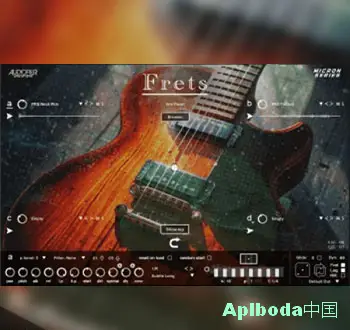 [影视电吉他音源]Audiofier Micron Frets [KONTAKT]（5.15Gb）