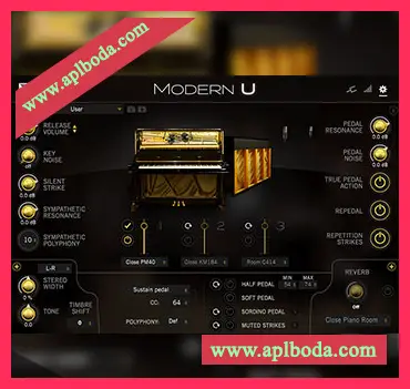 [Falcon音色库Workstation音色库三角钢琴]VI Labs Modern D v1.1 for R2R UVI Falcon 2026 [Falcon]（12.8Gb）