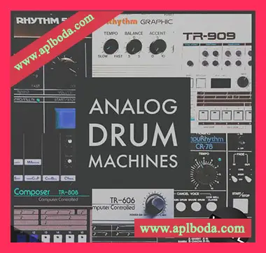 [电子鼓机采样]Whitenoise Records Vinyl Drum Machines [WAV]（14Mb）
